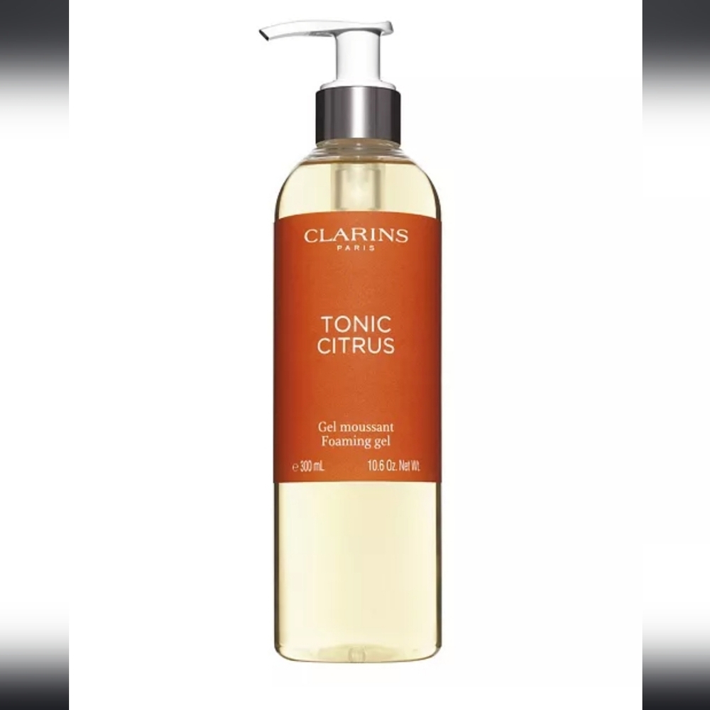 New Clarins Tonic Citrus Body Foaming Gel, 10oz/ 300ml - Picture 4 of 7
